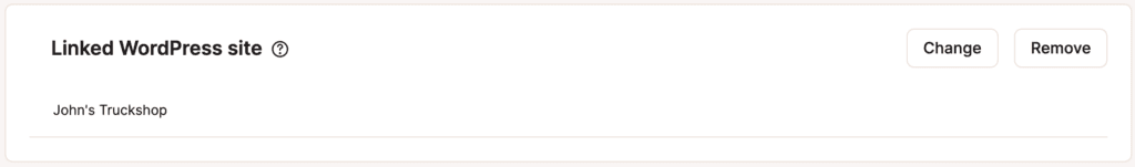 Siti WordPress collegati alla tua zona DNS.