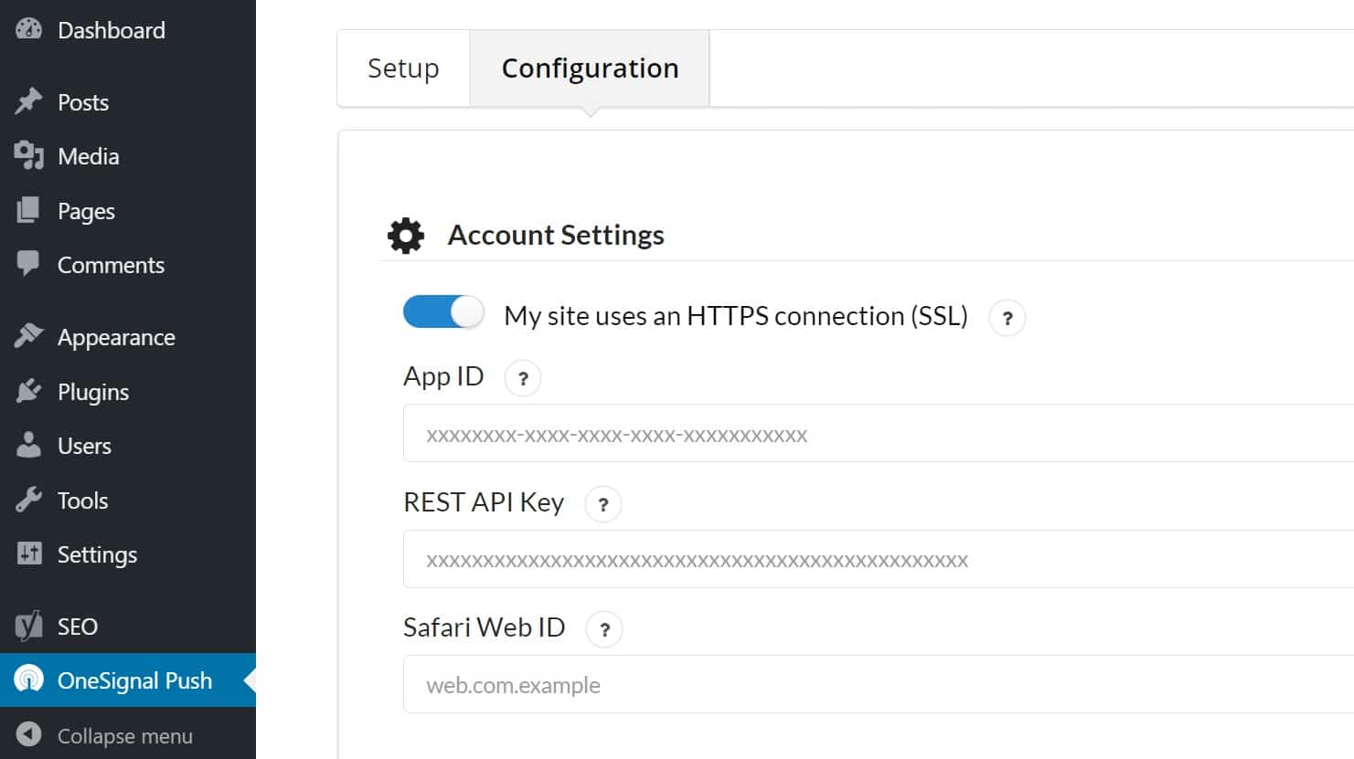 OneSignal app ID onesignal app id