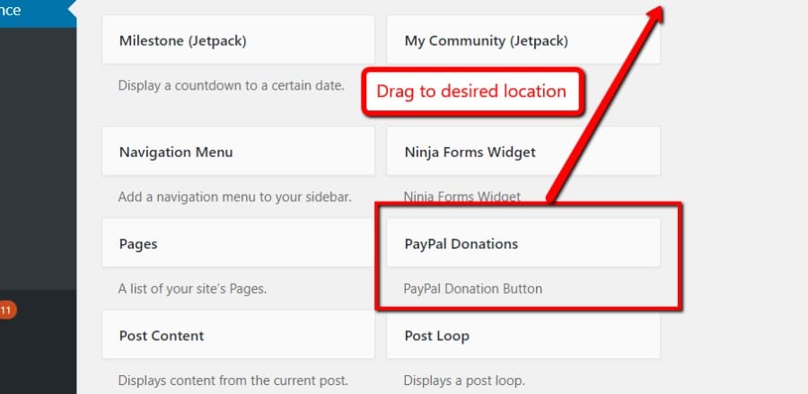 PayPal Donations plugin widget PayPal-Spenden-Plugin-Widget