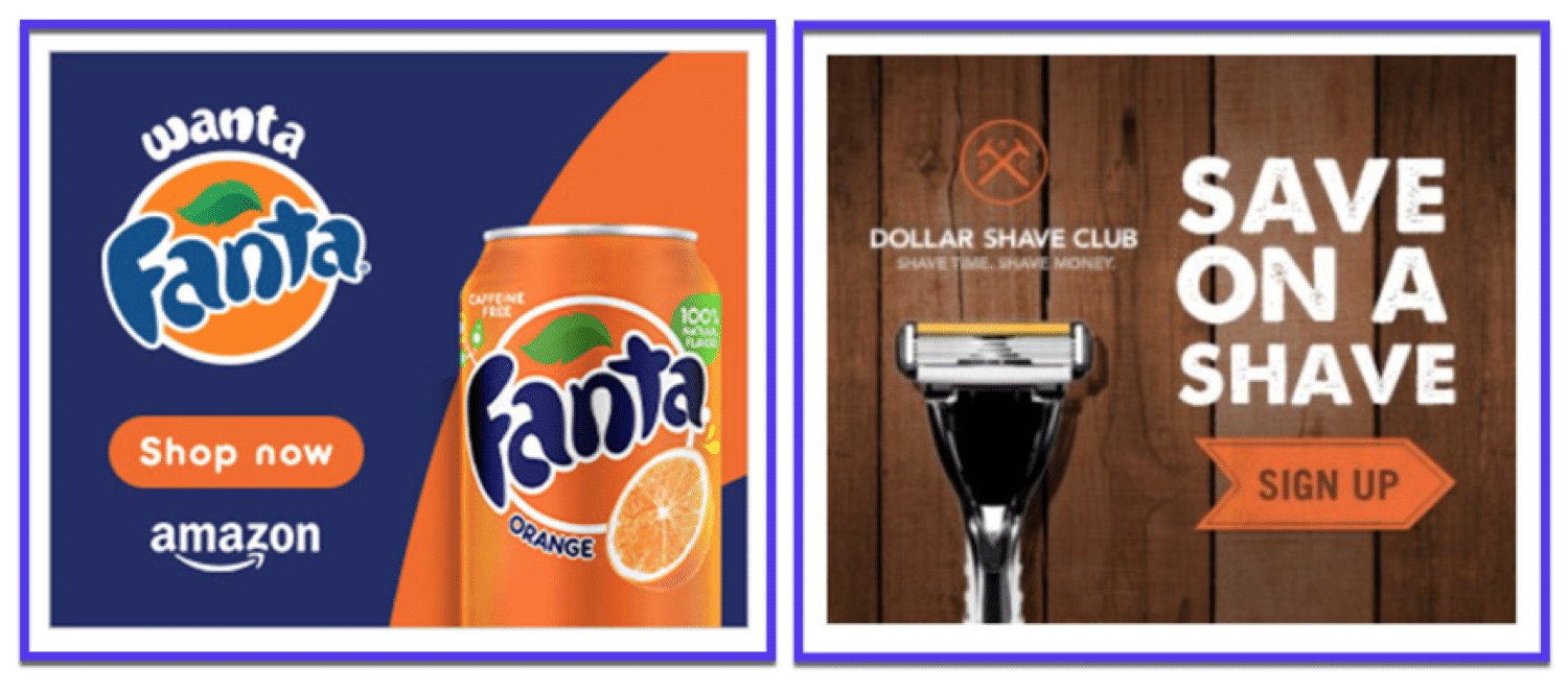 Banner und CTA Beispiele