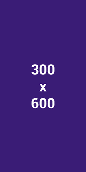 Halbe Seite 300 + 600 Bannerwerbung Beispiel