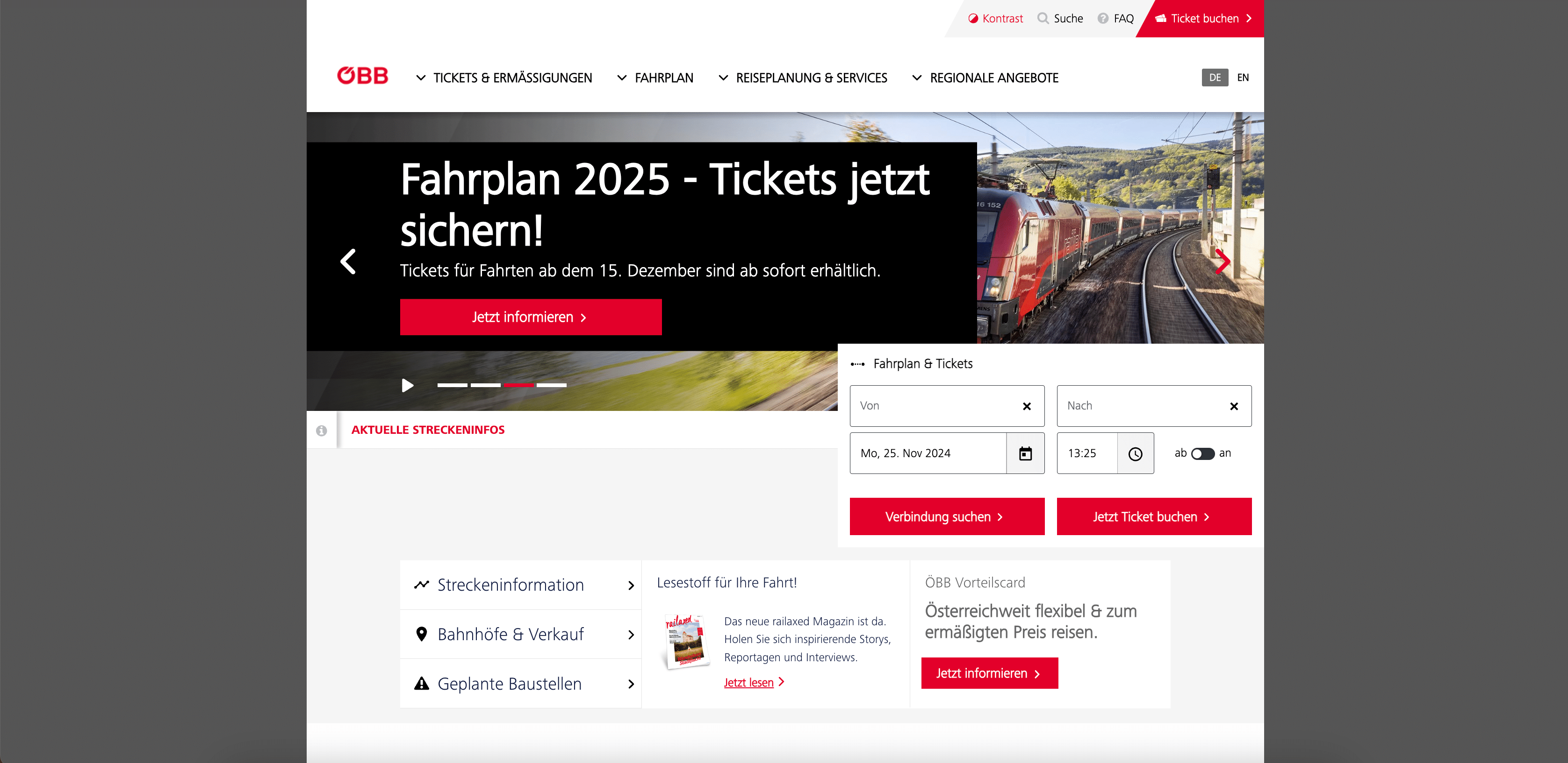 ÖBB-Website