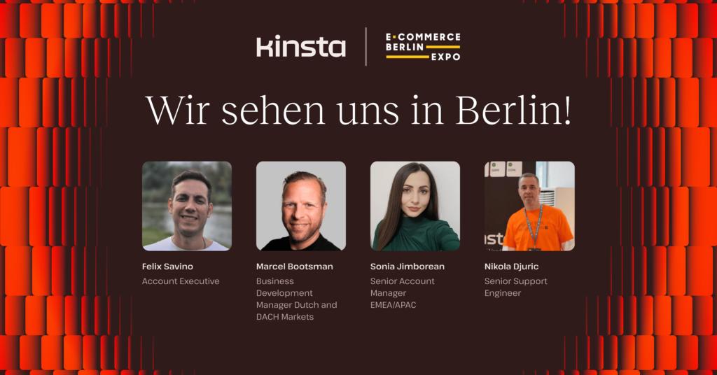 Kinsta-Team in Berlin