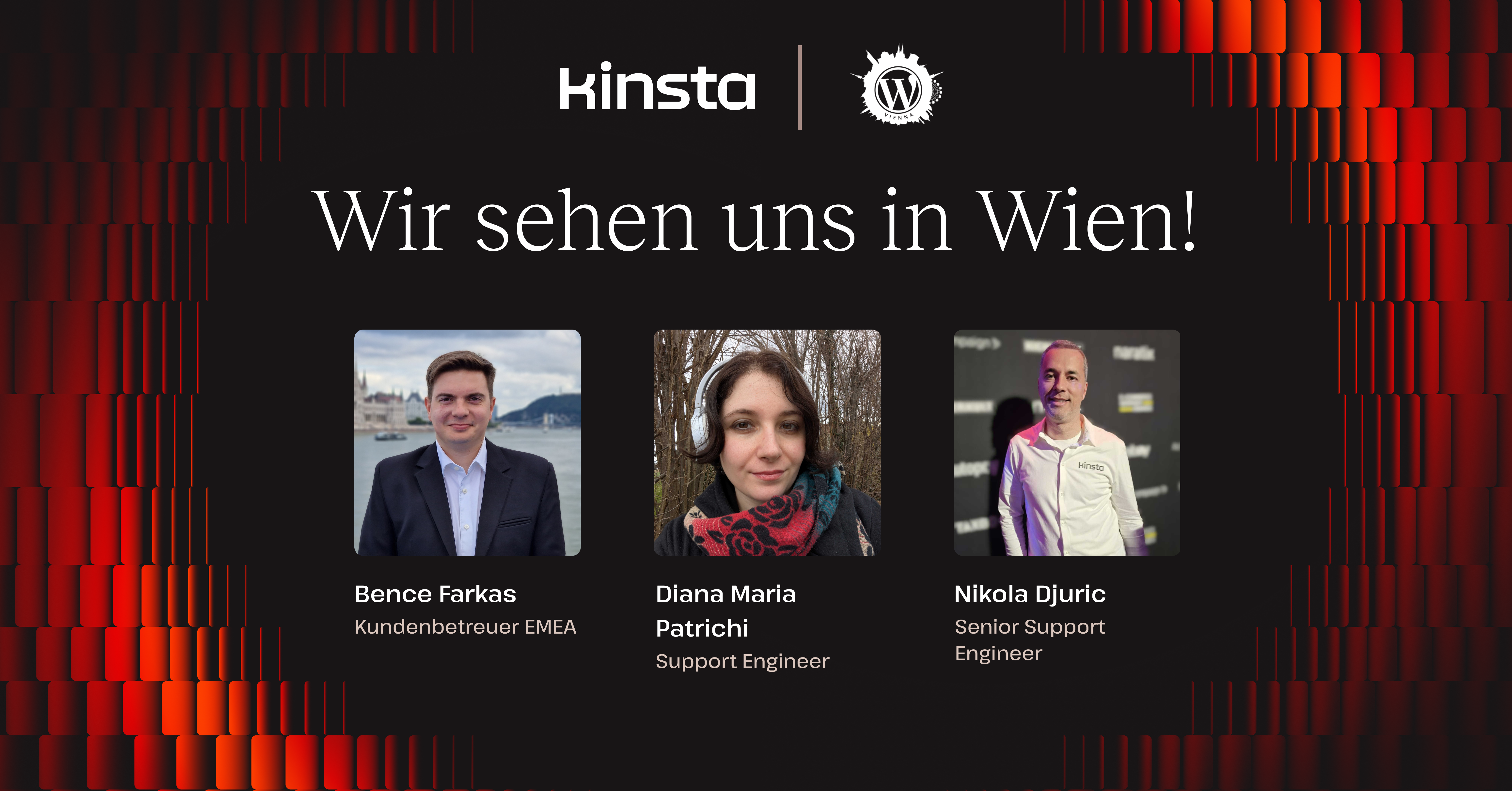 Kinsta auf der WordCamp Vienna 2025