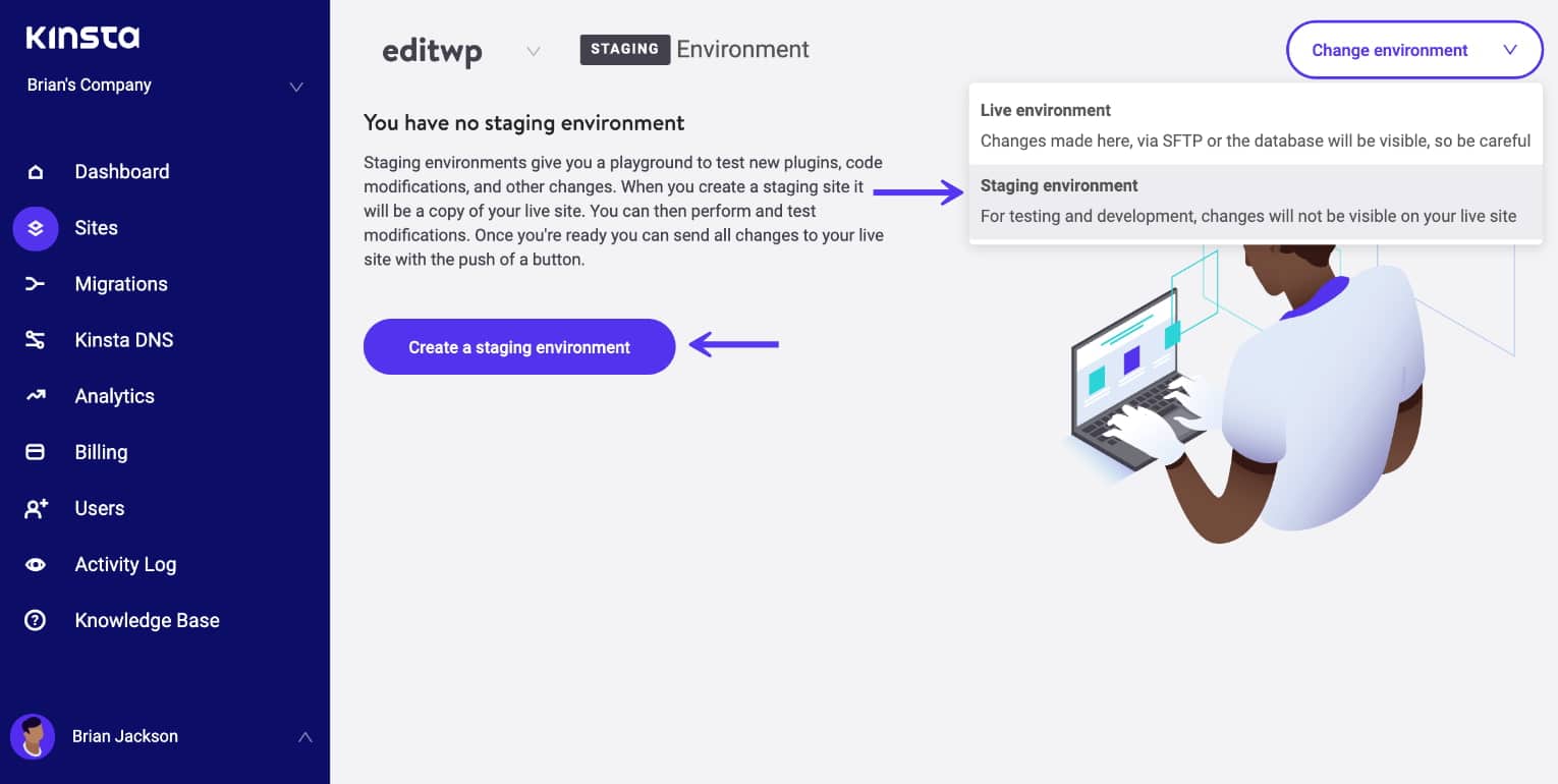 Criação de site de testes WordPress