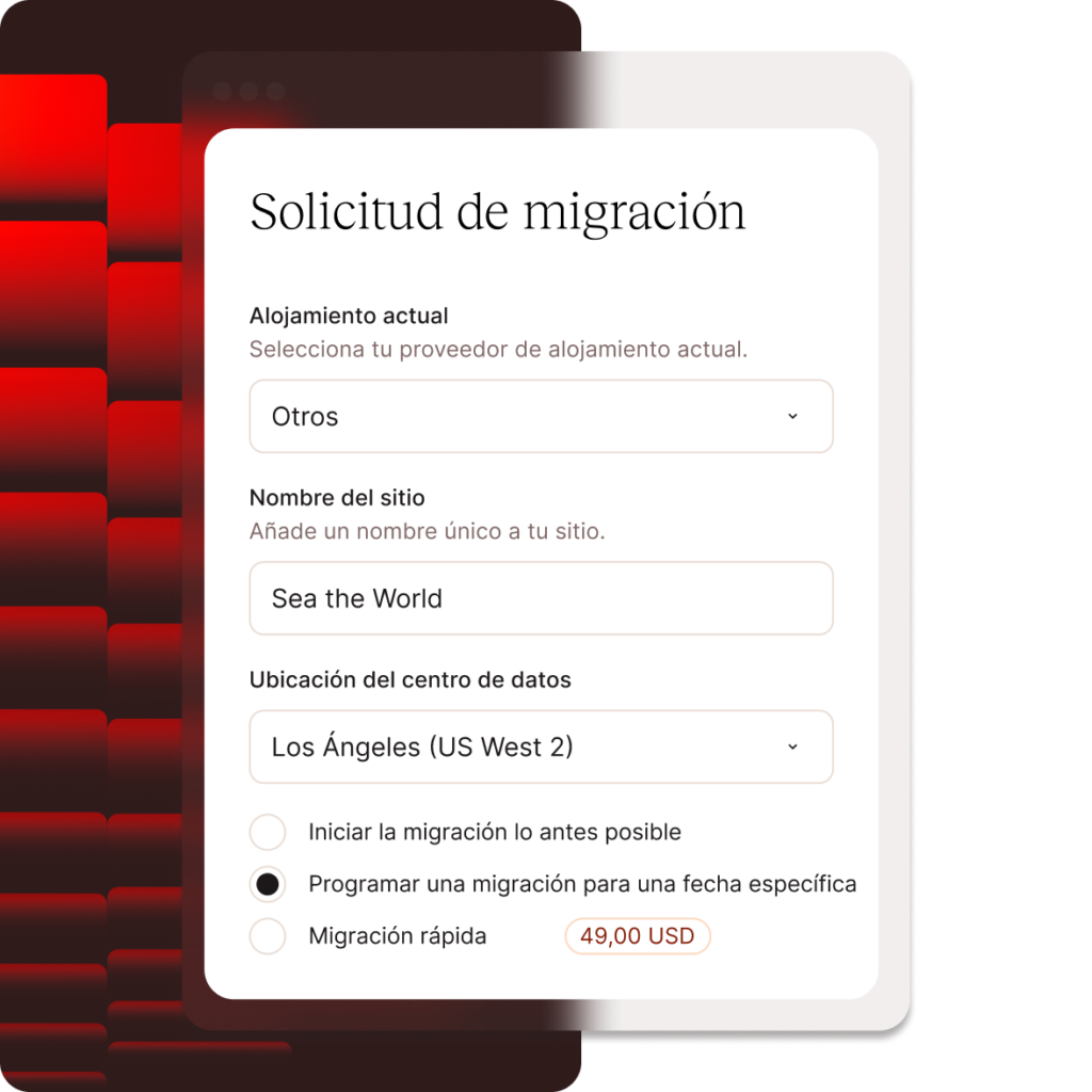 Migraciones expertas ilimitadas y gratuitas de WP Engine a Kinsta