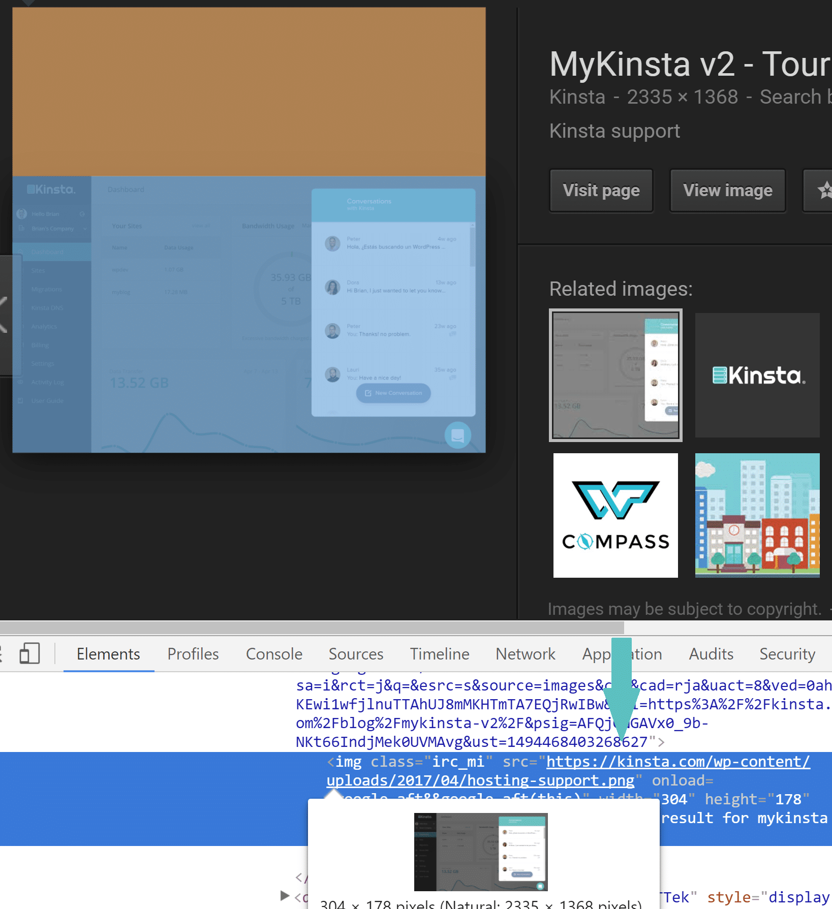 Hotlinking i Google-billedsøgning