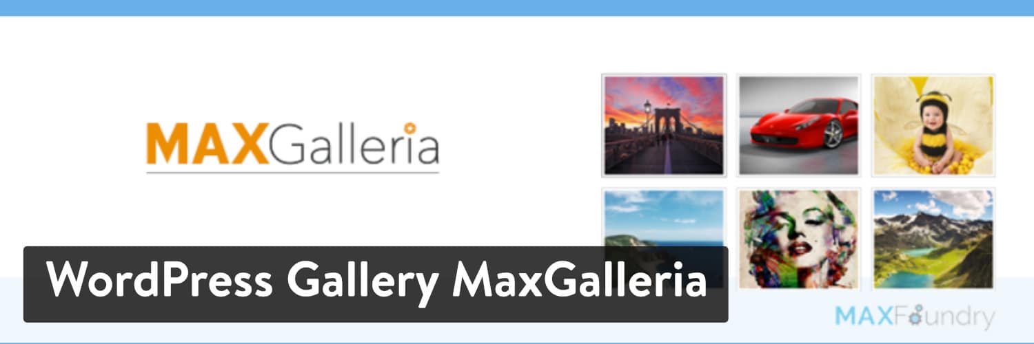 Plugin WordPress Galerie MaxGalleria