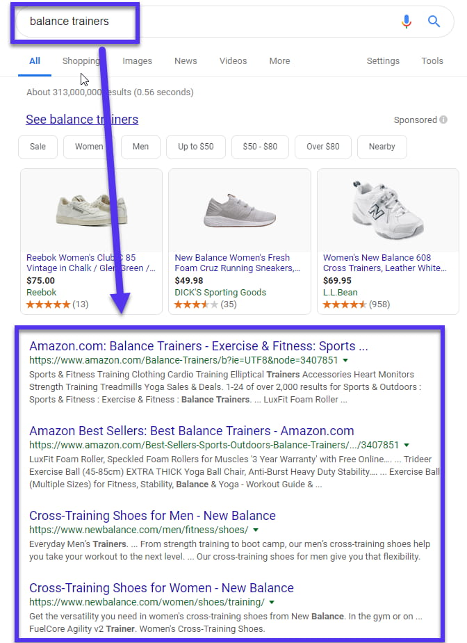 Ricerca network retargeting