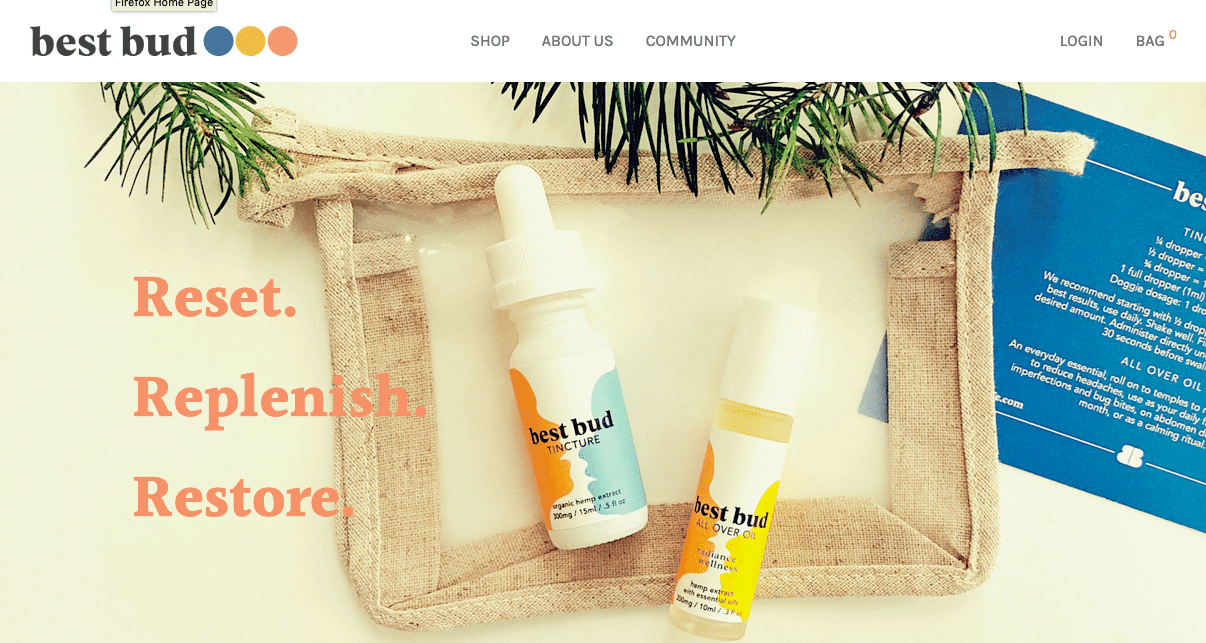 Best Bud, compagnia che produce olio cannabidiolo