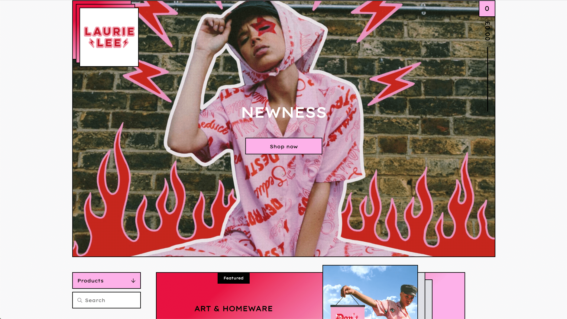 Laurie Lee, arte e stampe personalizzate