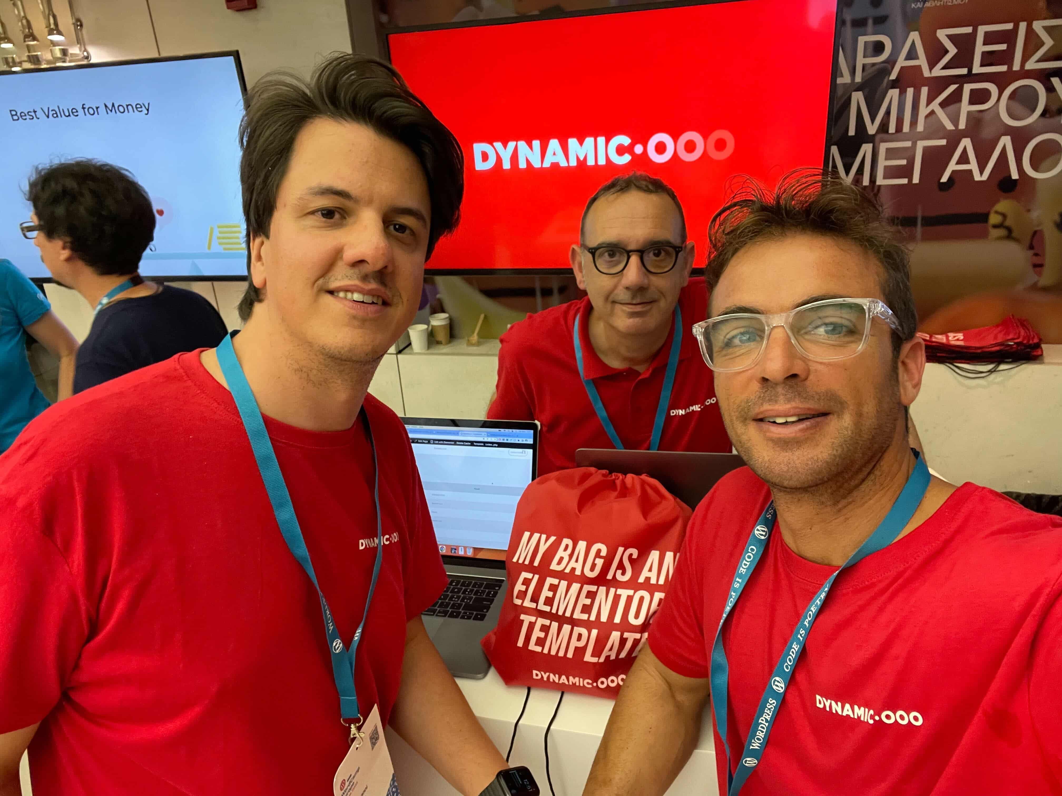 Giovanni Cintolo with some team members