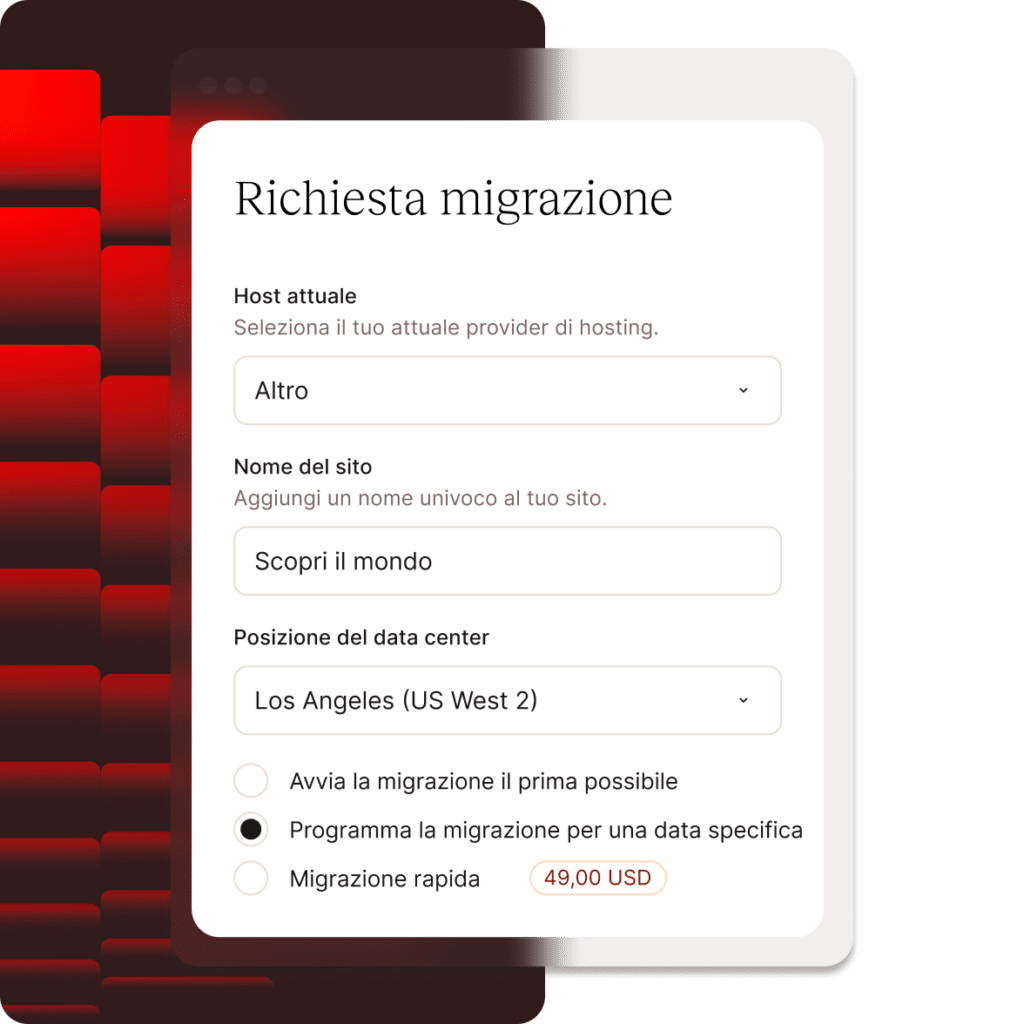 Migrazioni illimitate e gratuite da WP Engine a Kinsta