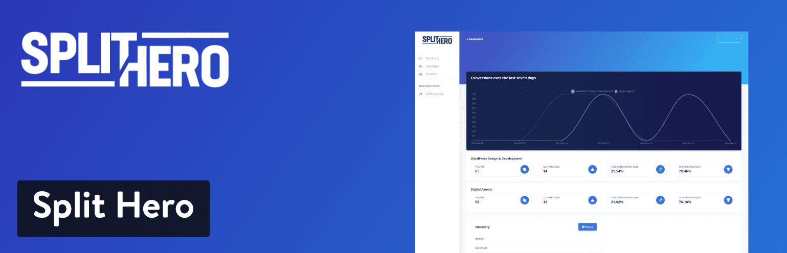 Plugin WordPress Split Hero A/B