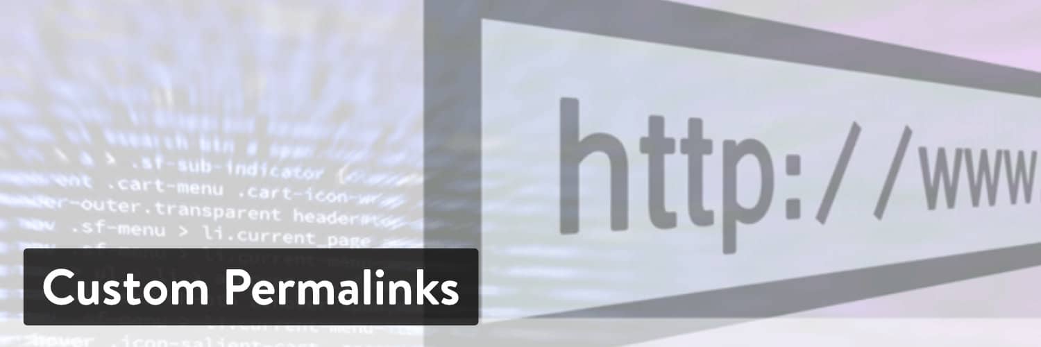 WordPress plugin Custom Permalinks