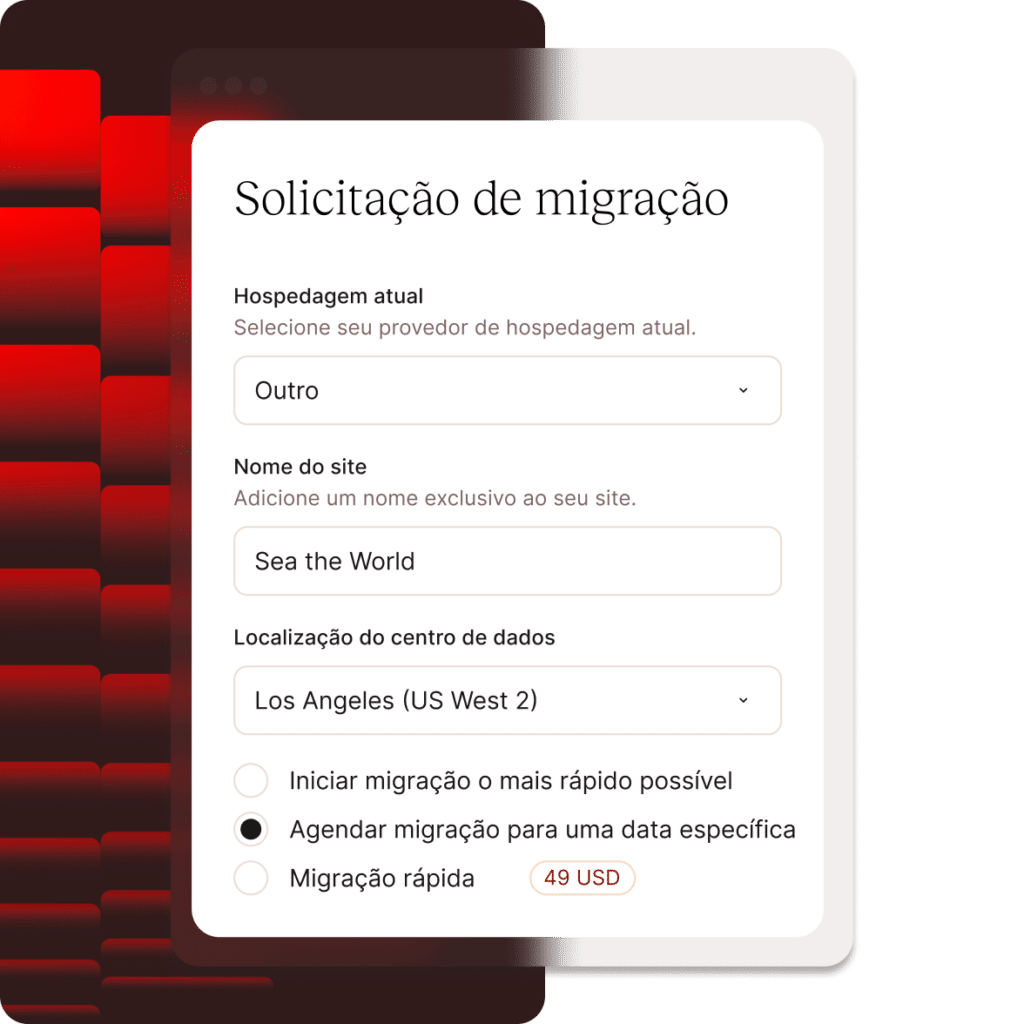 Migrações gratuitas e ilimitadas de especialistas da Cloudways para a Kinsta
