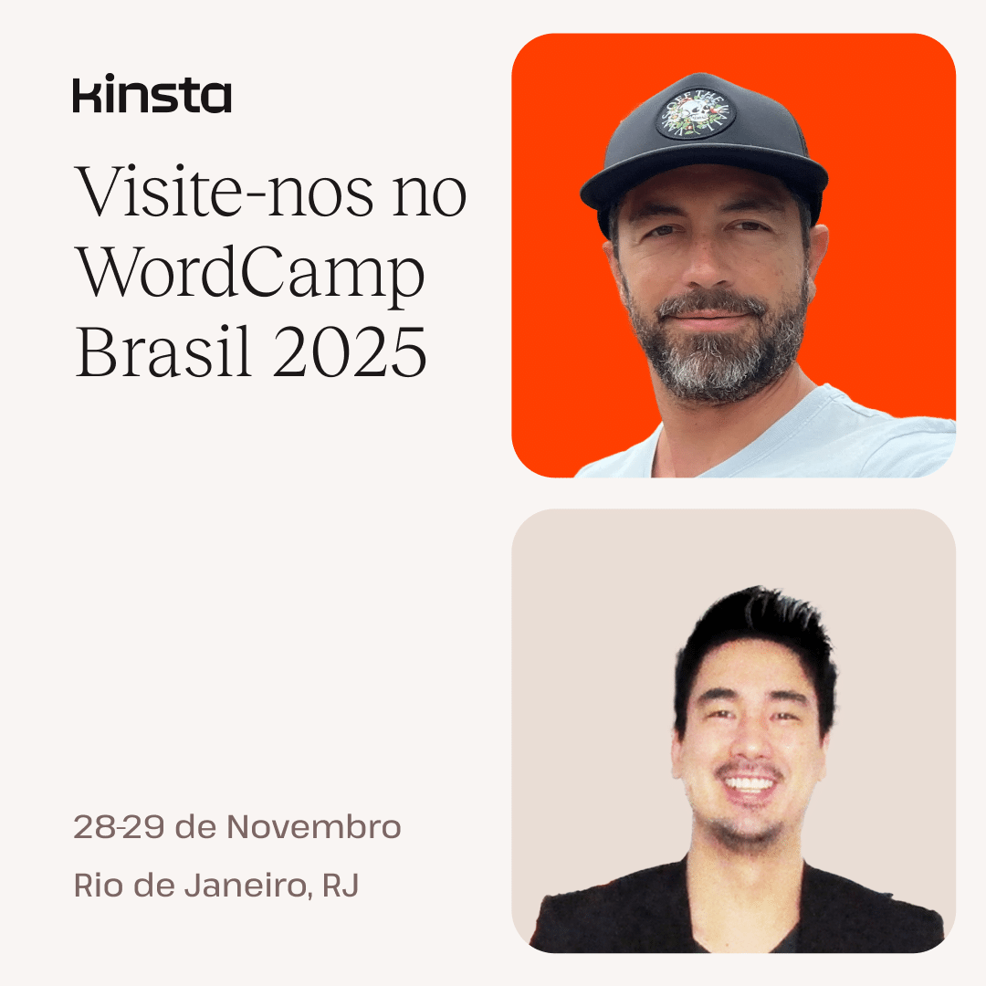 A equipe da Kinsta no WordCamp Brasil 2025