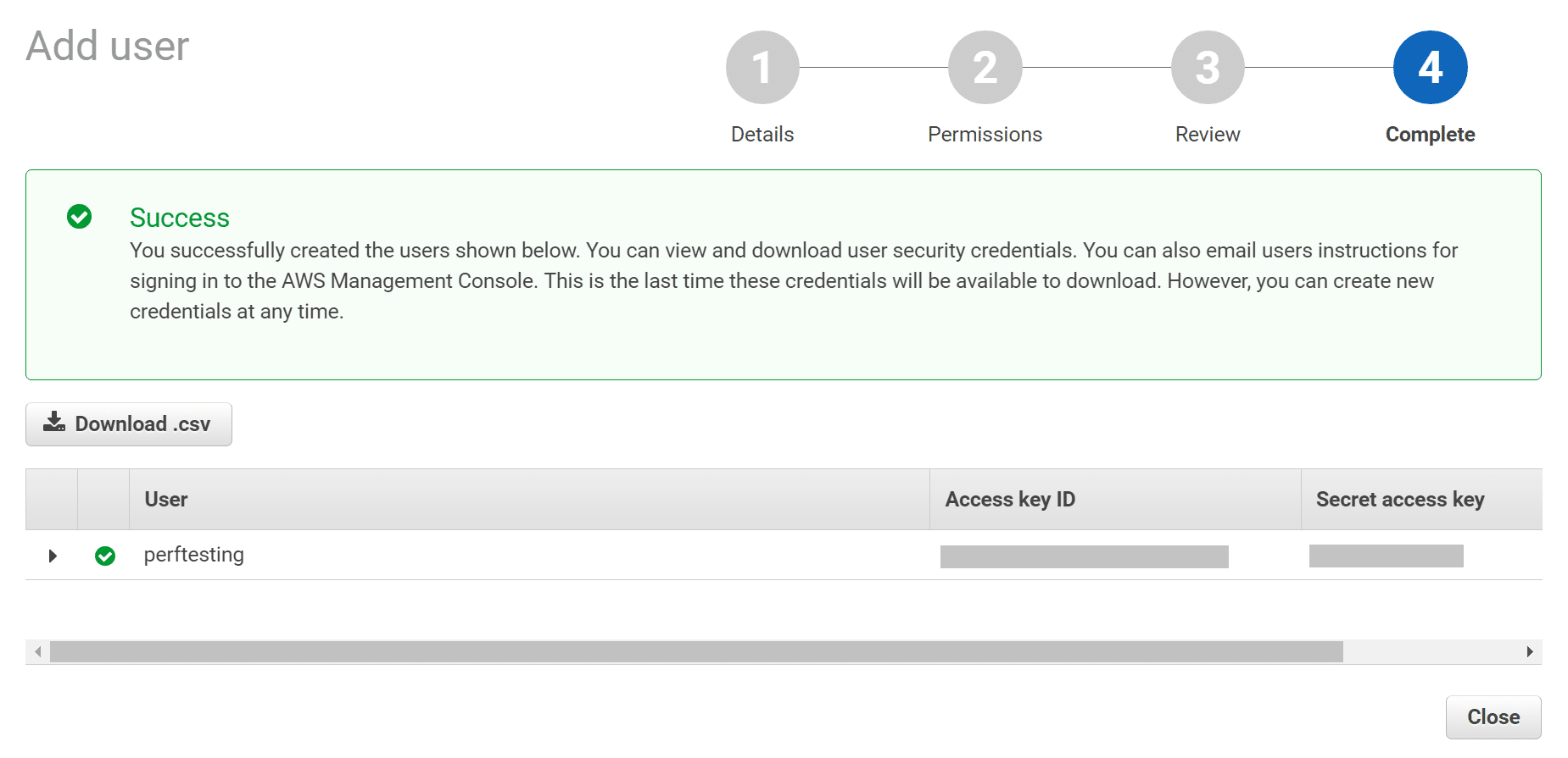AWSアクセスキー