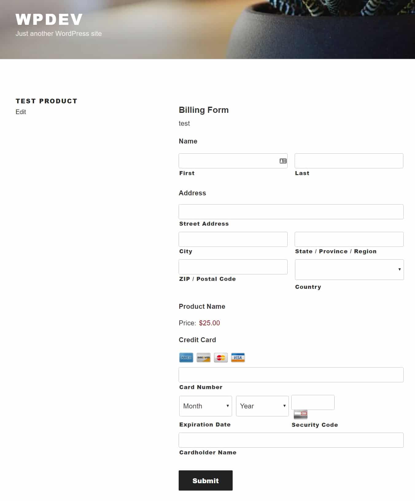 Credit Cards in Gravity Forms credit cards gravity forms