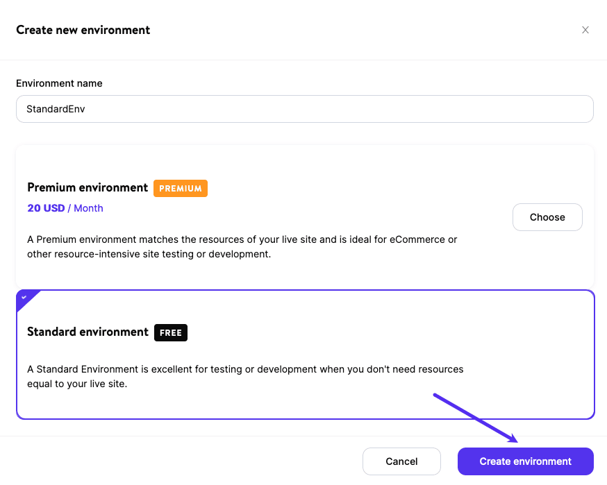 Opret et WordPress-scenesite