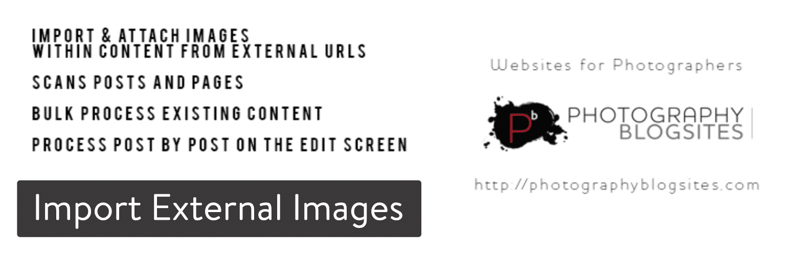 Import External Images Plugin.