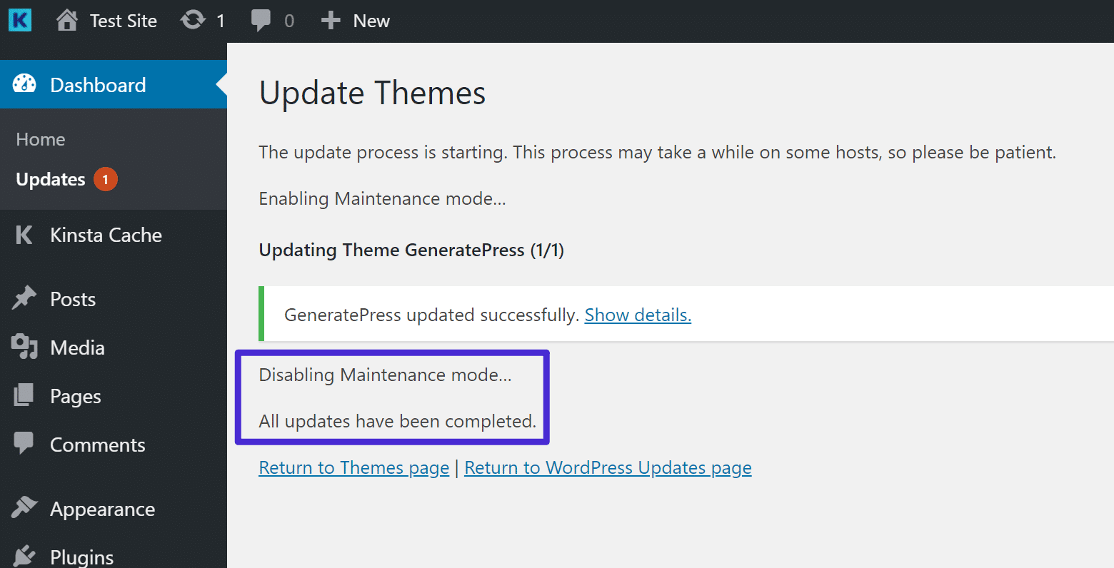 You can safely close your browser tab when you see this message