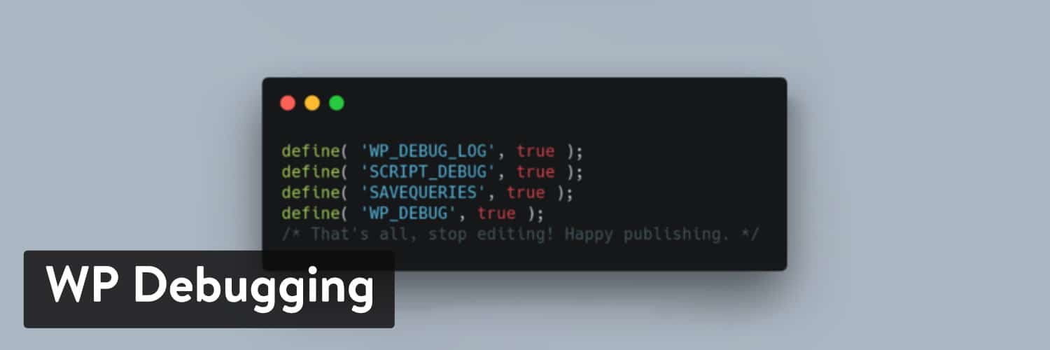 WP Debugging WordPress plugin