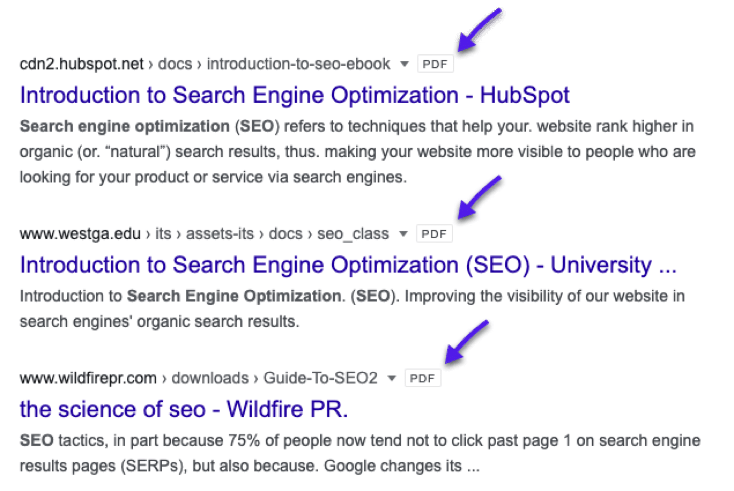 Busca tipos de archivos específicos (como PDFs) en Google