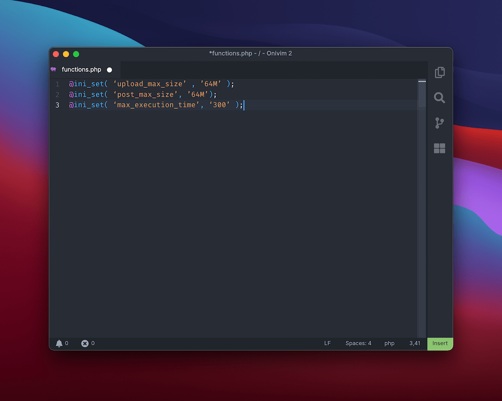 Il file functions.php. Il file functions.php.