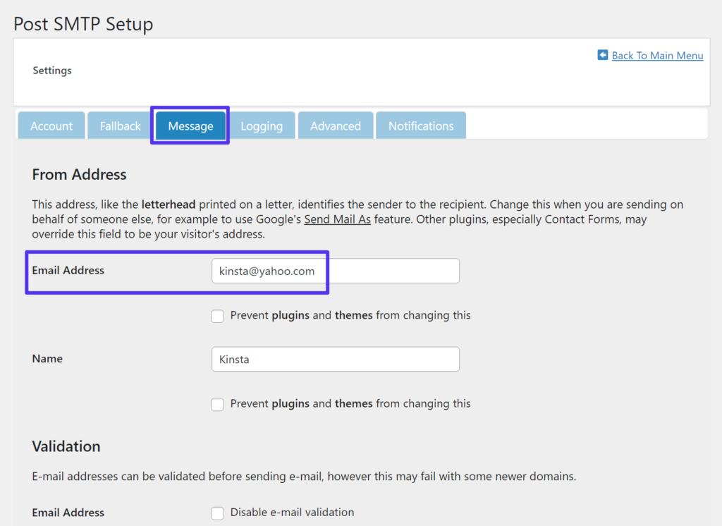 Haz que el correo electrónico