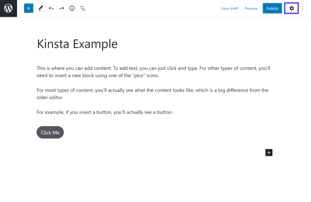 Facendo clic sull'icona