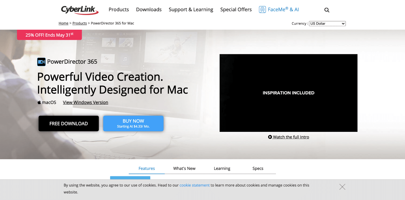 Cyberlink PowerDirector 365.