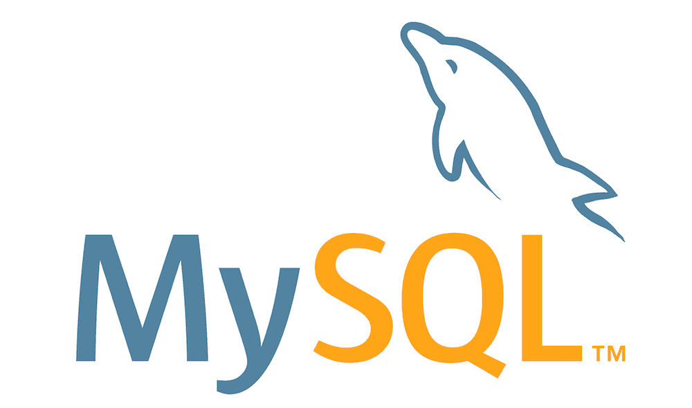 A logo MySQL, mostrando 