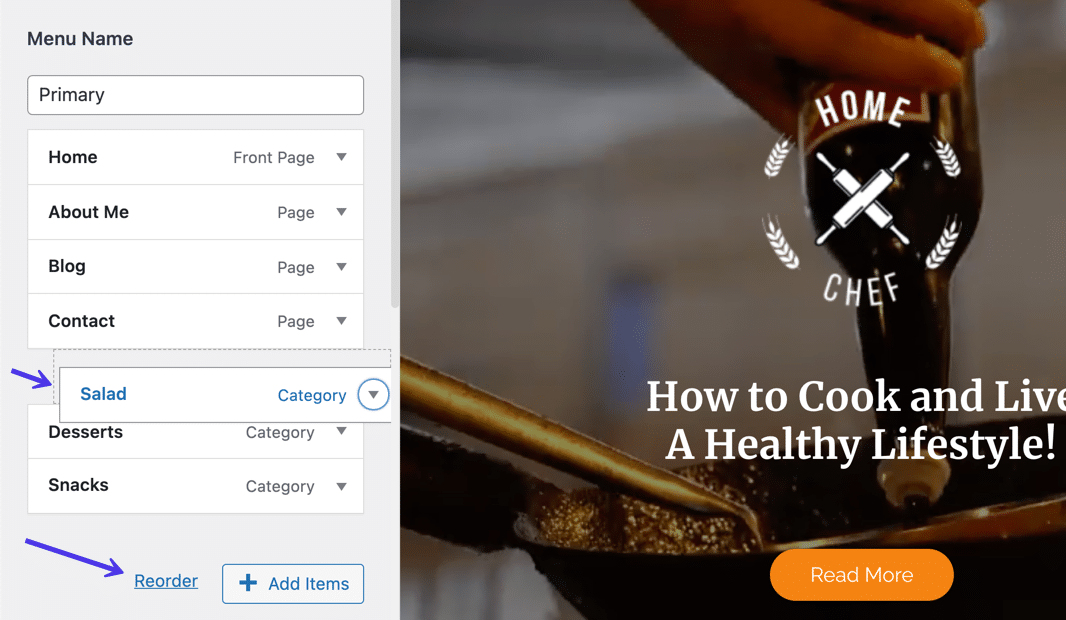 Usare il collegamento