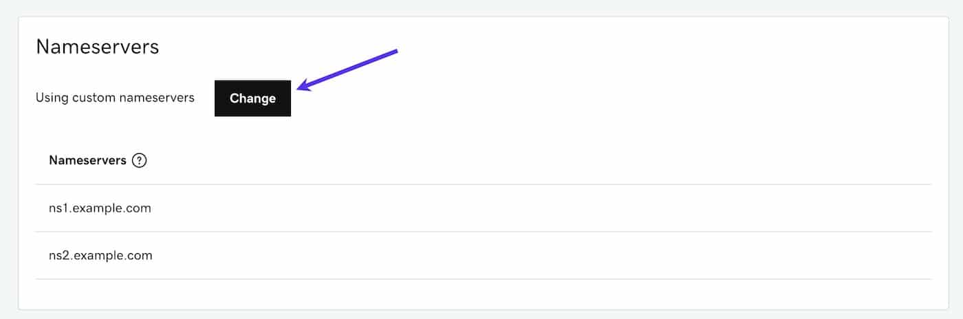 Namensserver bei GoDaddy ändern.