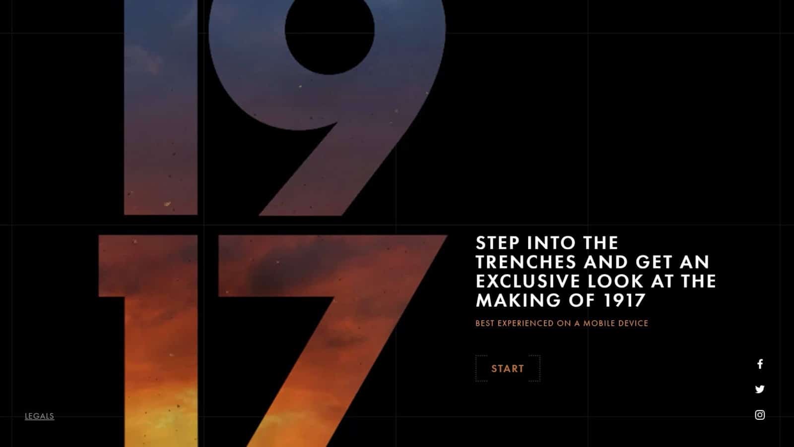 917's website is designed for mobile devices