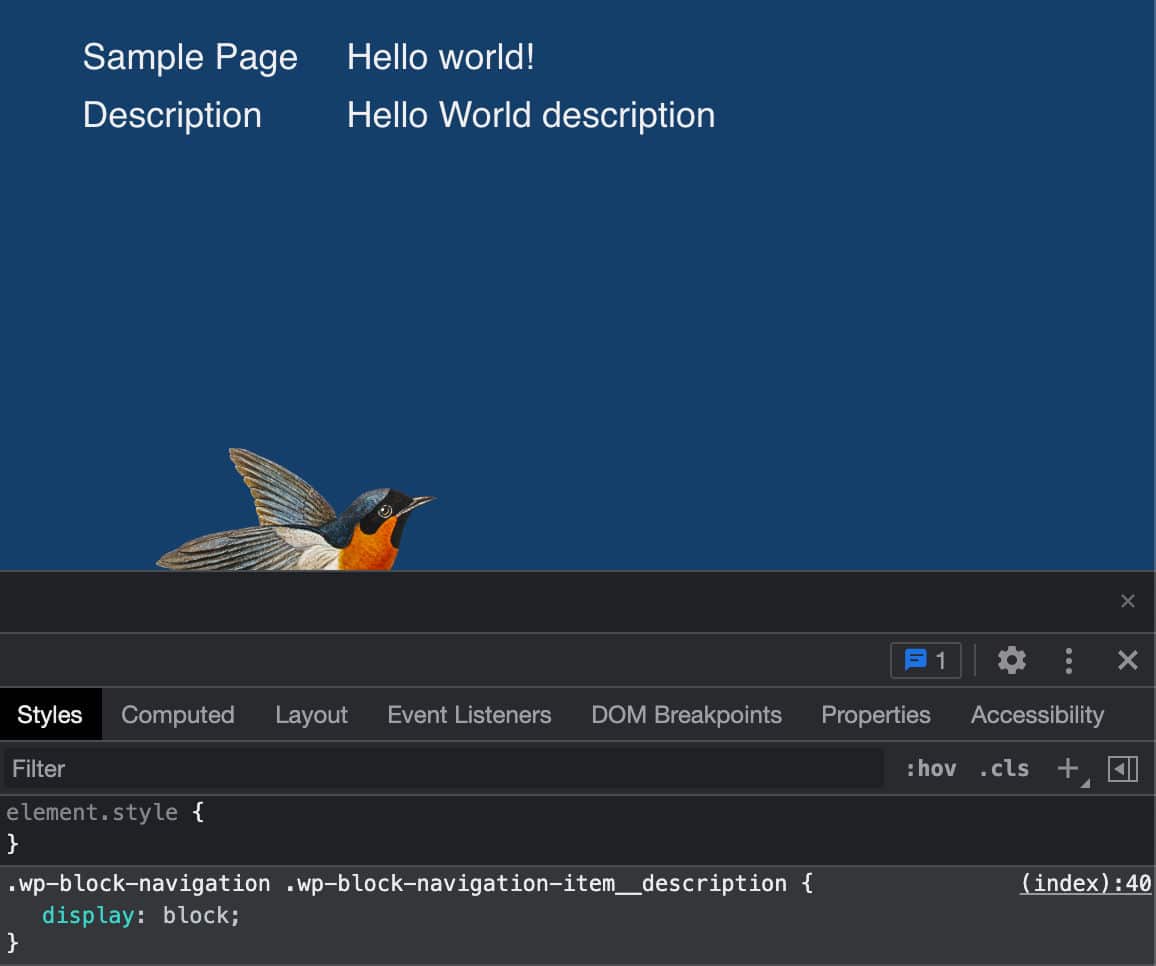 WordPress 6.0とTwenty Twenty-Twoでのナビゲーションリンクの説明