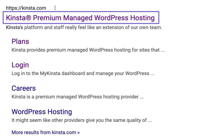 Verifique todos os metadados no Google.