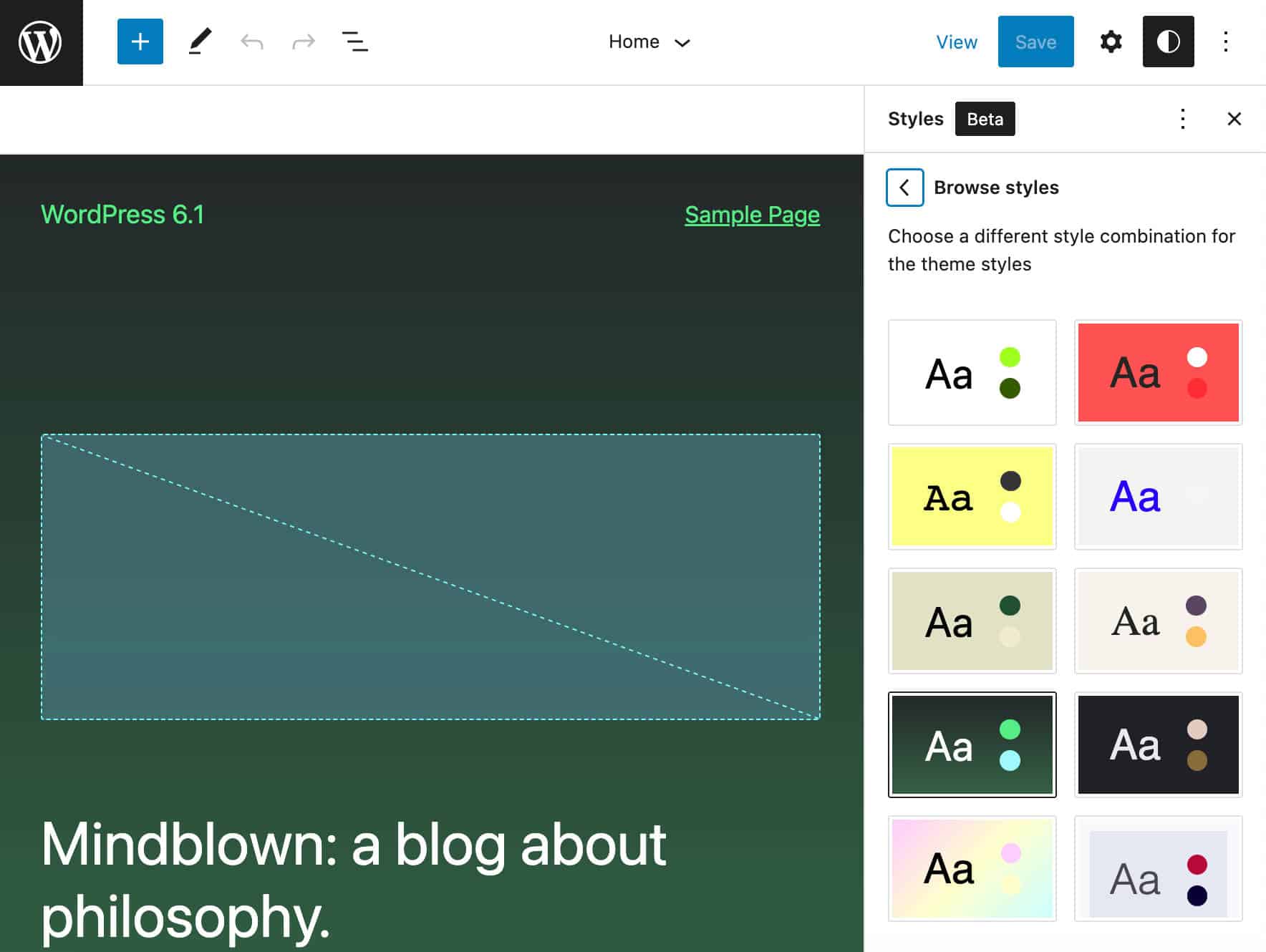 Estilos globais Twenty Twenty-Three