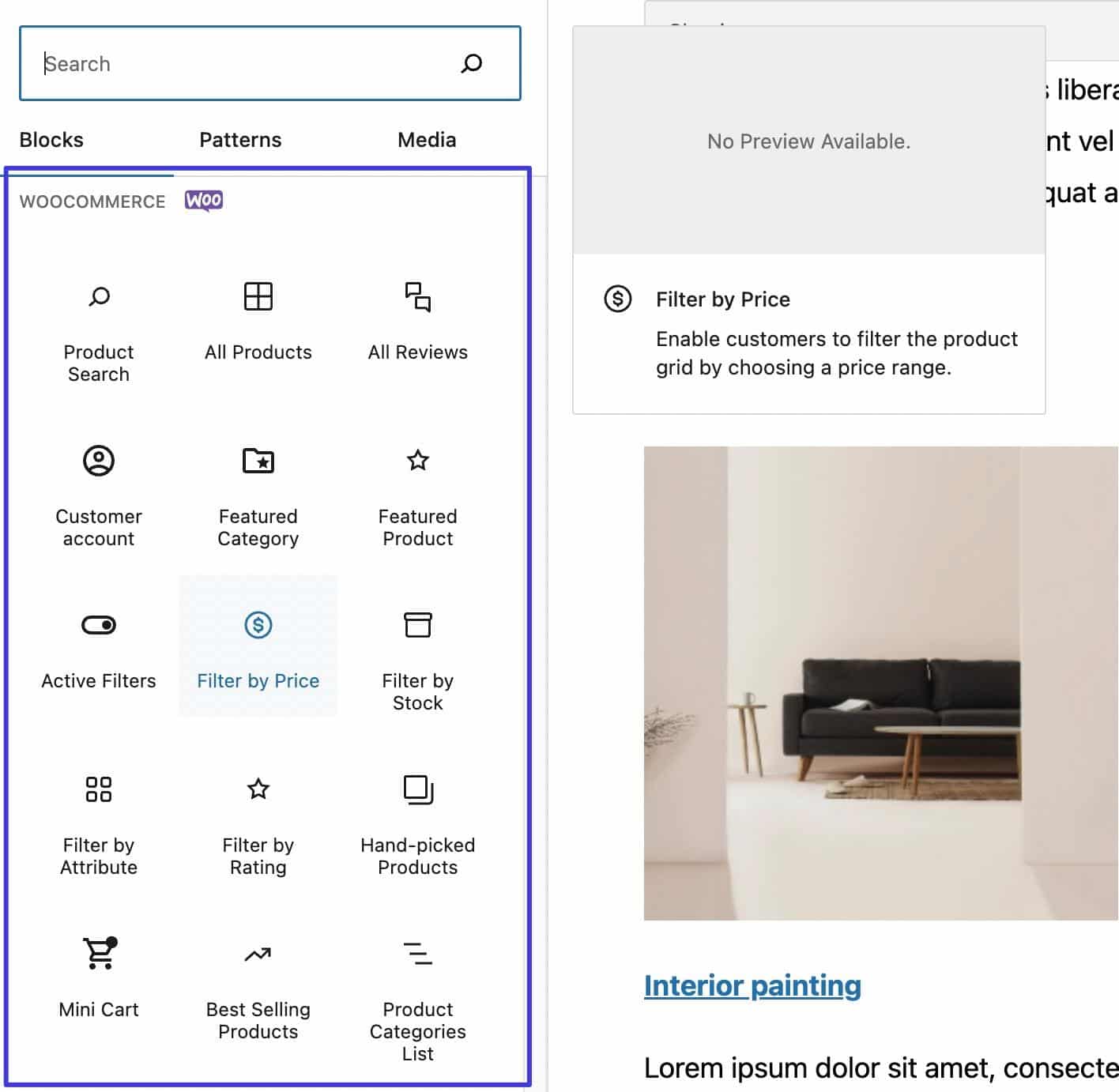 All the blocks for WooCommerce in Gutenberg.