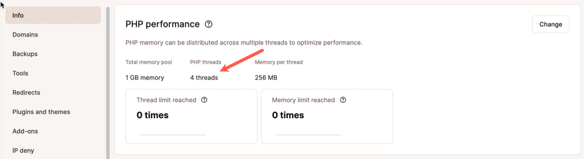 Het MyKinsta dashboard.