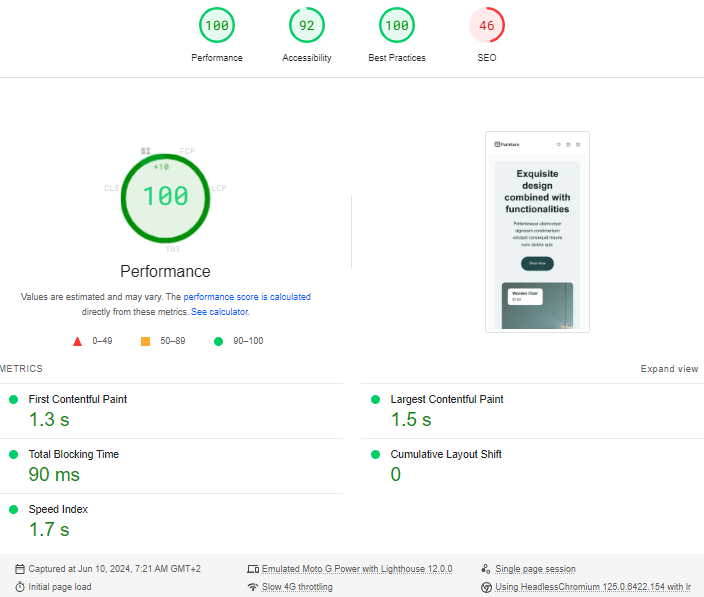 Google PageSpeed Insights avec WP Rocket