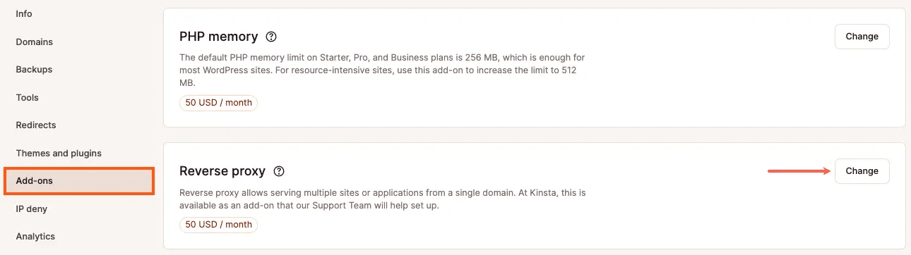 Complemento de proxy reverso.