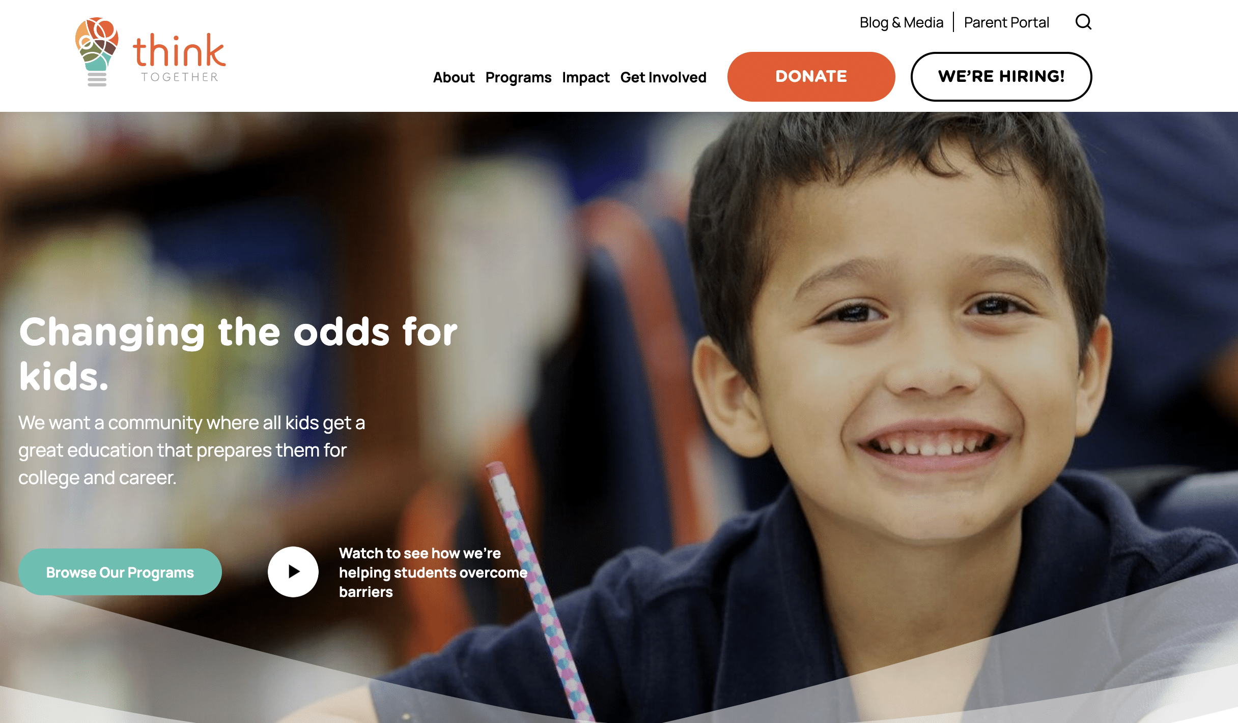 Think Together har ændret oddsene for børn siden 1997