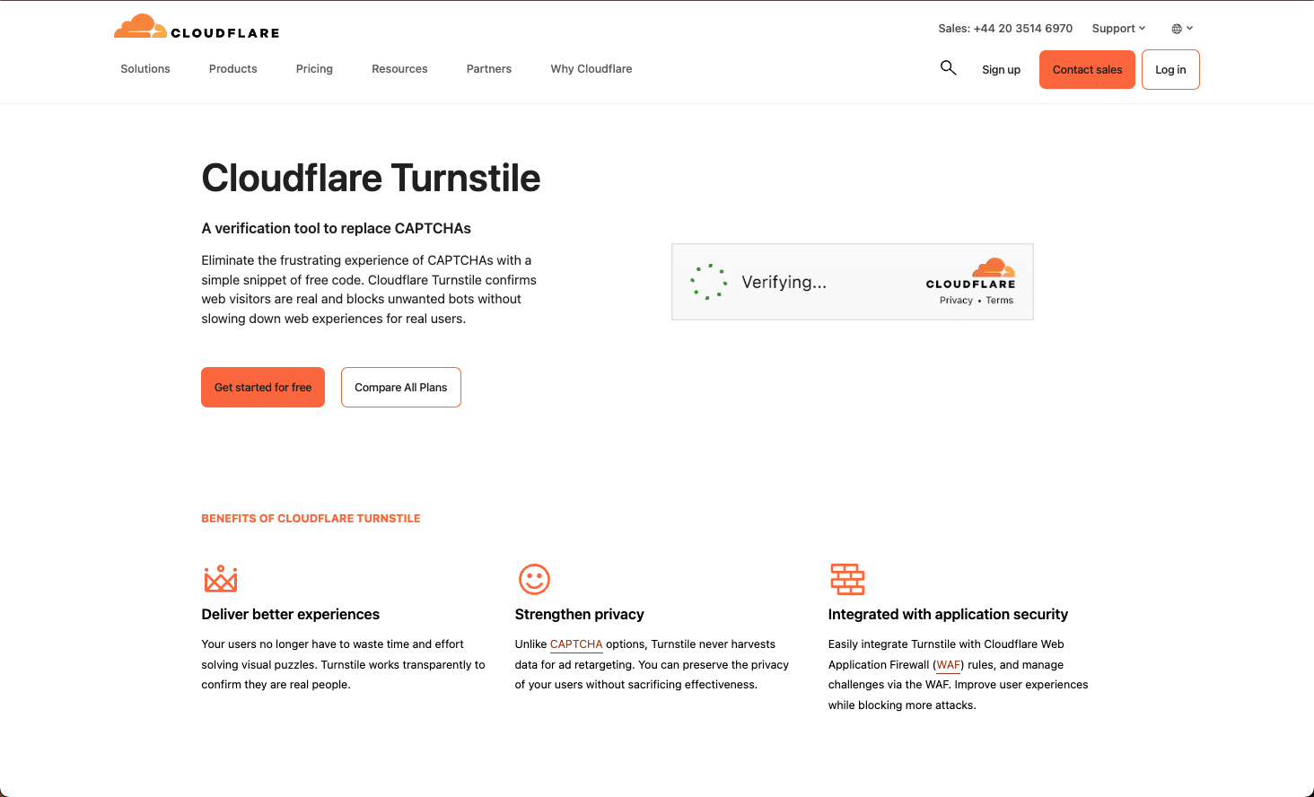 Cloudflare Turnstile instellen voor CAPTCHA bescherming.