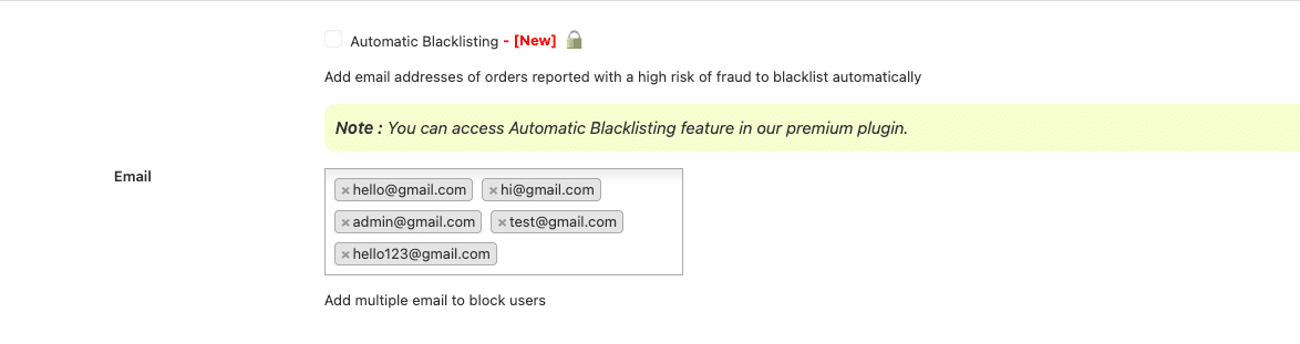 Handmatig frauduleuze gebruikers op de blacklist zetten in WooCommerce.