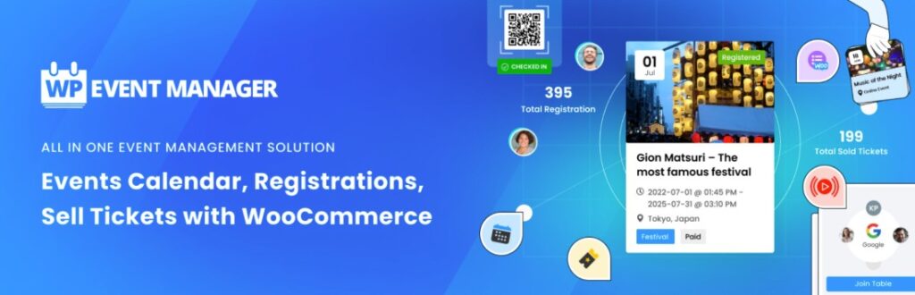 Immagine dell'elenco del plugin WP Event Manager