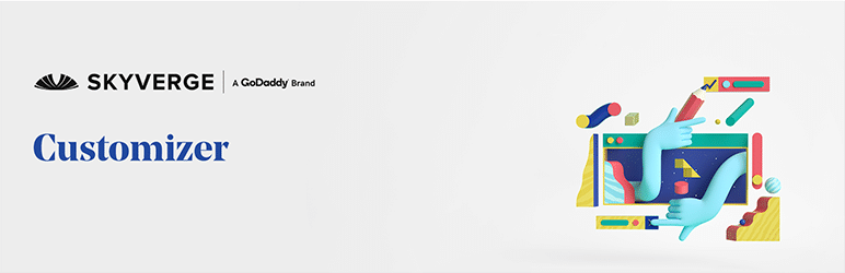 Screenshot of the web banner for the Customizer for WooCommerce plugin.