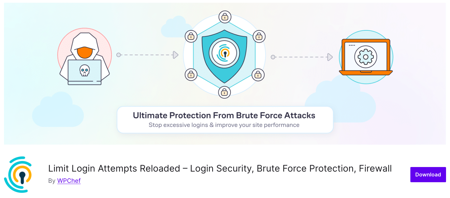 Limite as tentativas de login recarregadas.