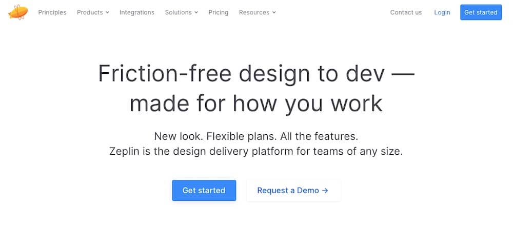 Zeplinはシンプルなデザイン配信を可能にしてくれる